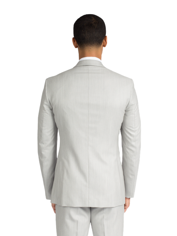 Men's Slim-Fit Windowpane Coat